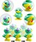 6 Pack Easter Wind up Toys for Kids Boys Girls Toddlers Easter Basket Stuffers Fillers Gifts Party Favors